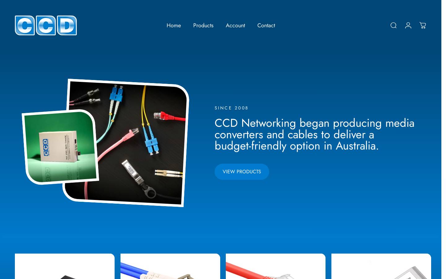 ccdact.com homepage screenshot