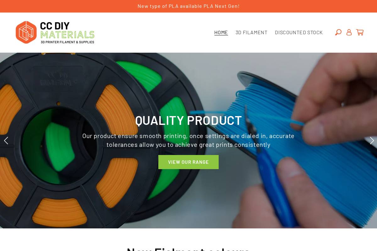 ccdiy.com.au homepage screenshot