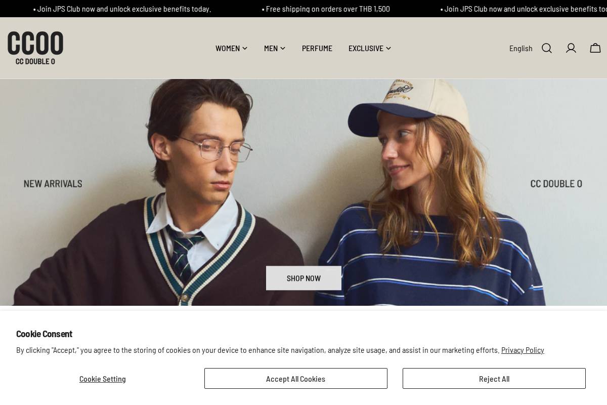 ccdoubleo.com homepage screenshot