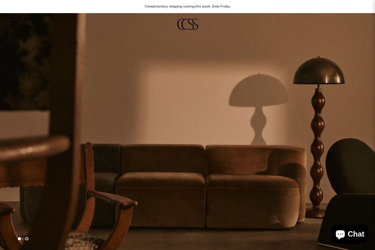 ccss.shop homepage screenshot