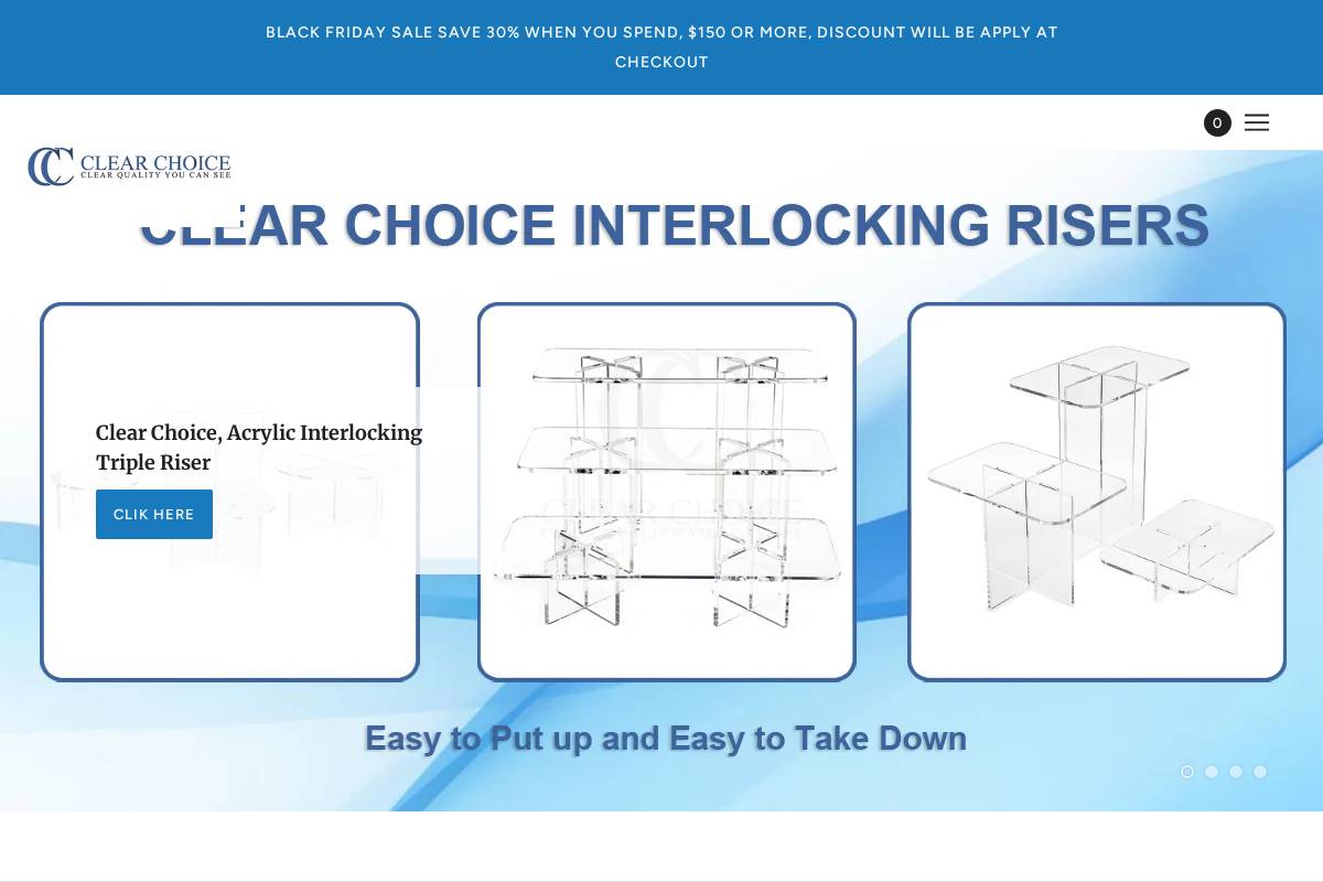 ccstands.com homepage screenshot