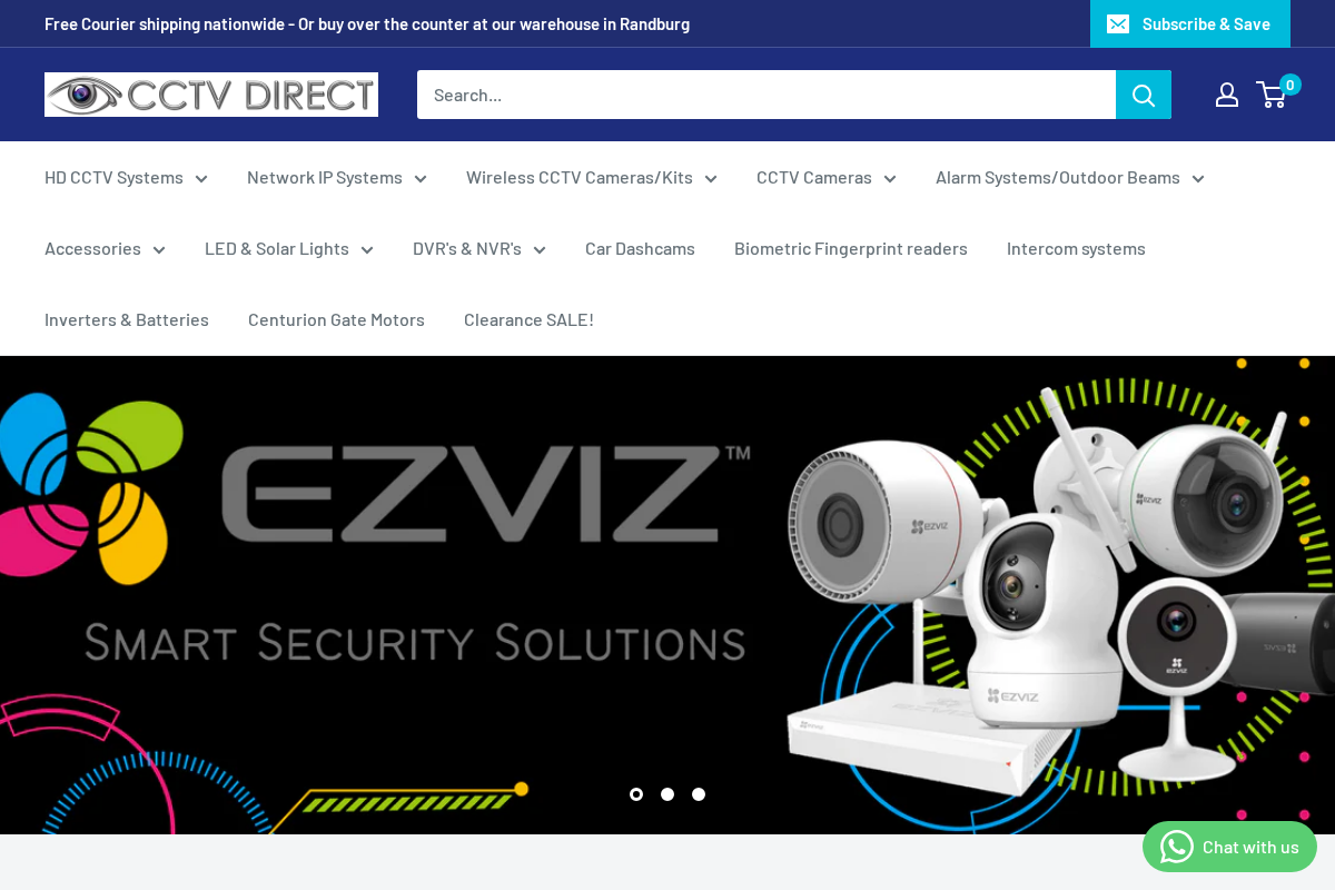 CCTV Direct homepage screenshot