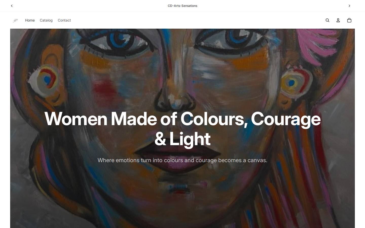 cd-arts.com homepage screenshot