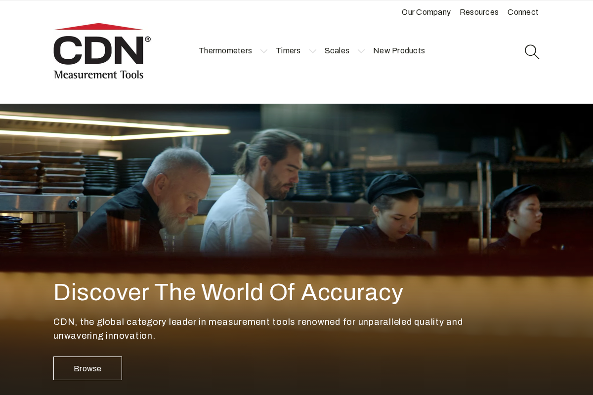 CDN Measurement Tools homepage screenshot