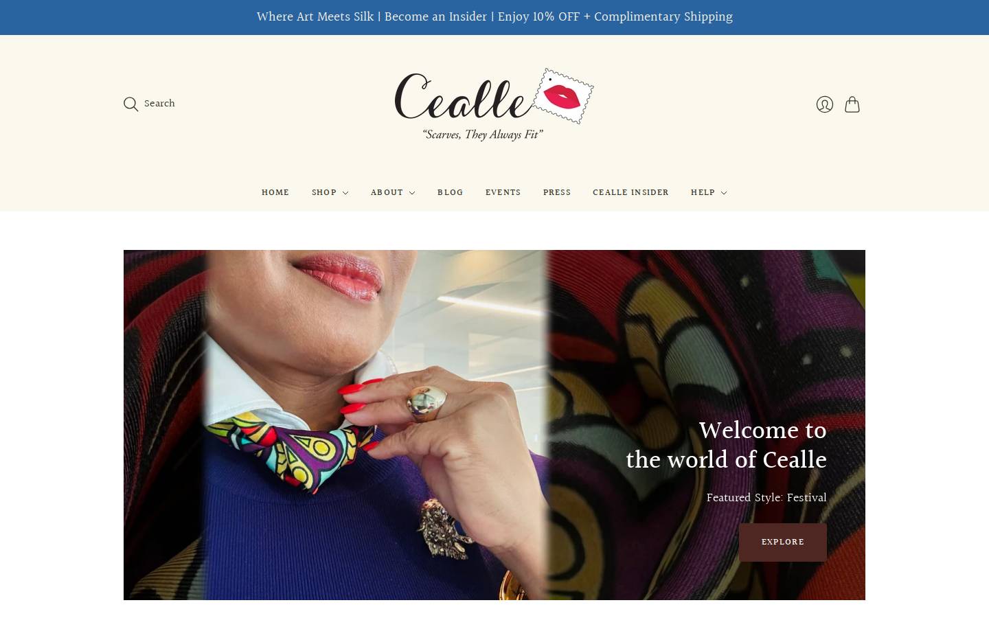 ceallecreative.com homepage screenshot