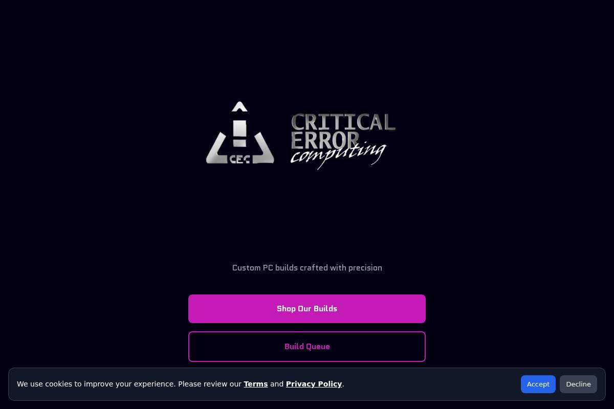 C&C Apple Premium Partner homepage screenshot