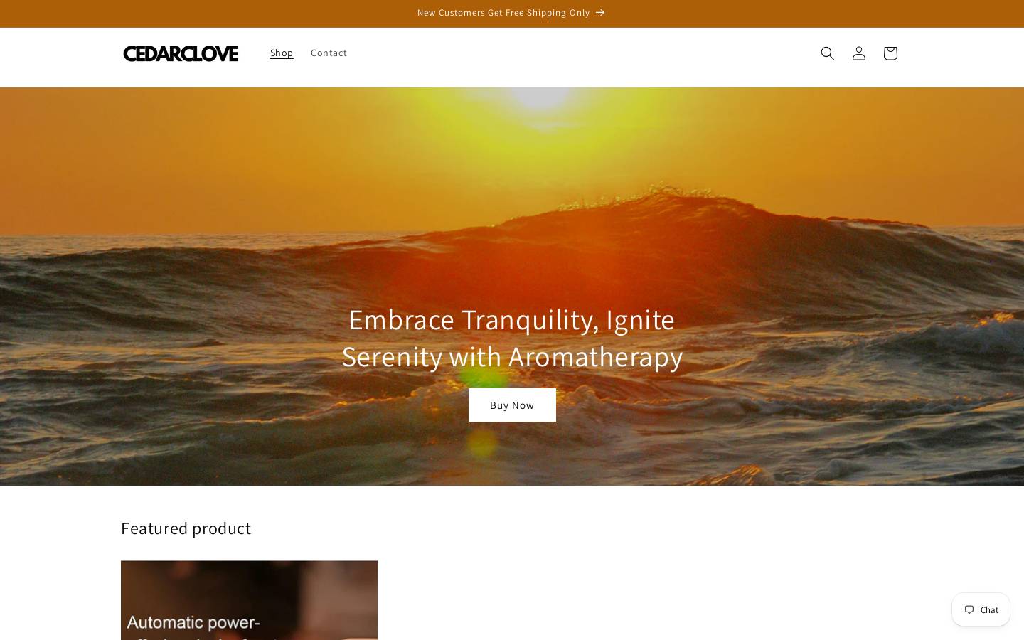 cedarclove.com homepage screenshot