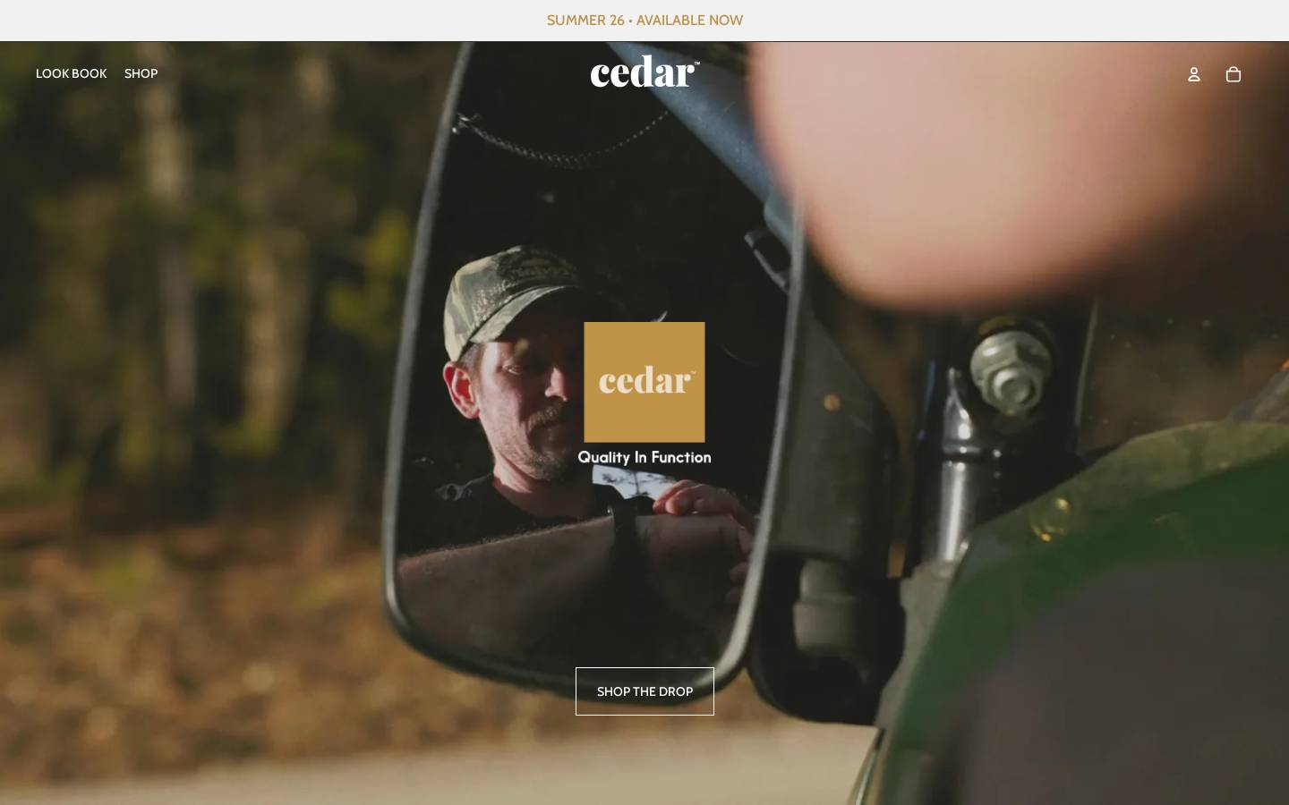 cedarlabel.com homepage screenshot