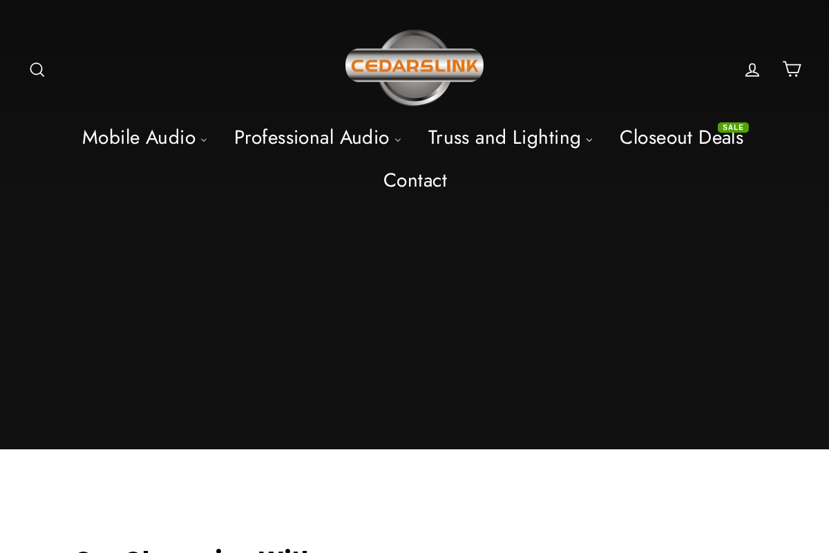 cedarslink.com homepage screenshot