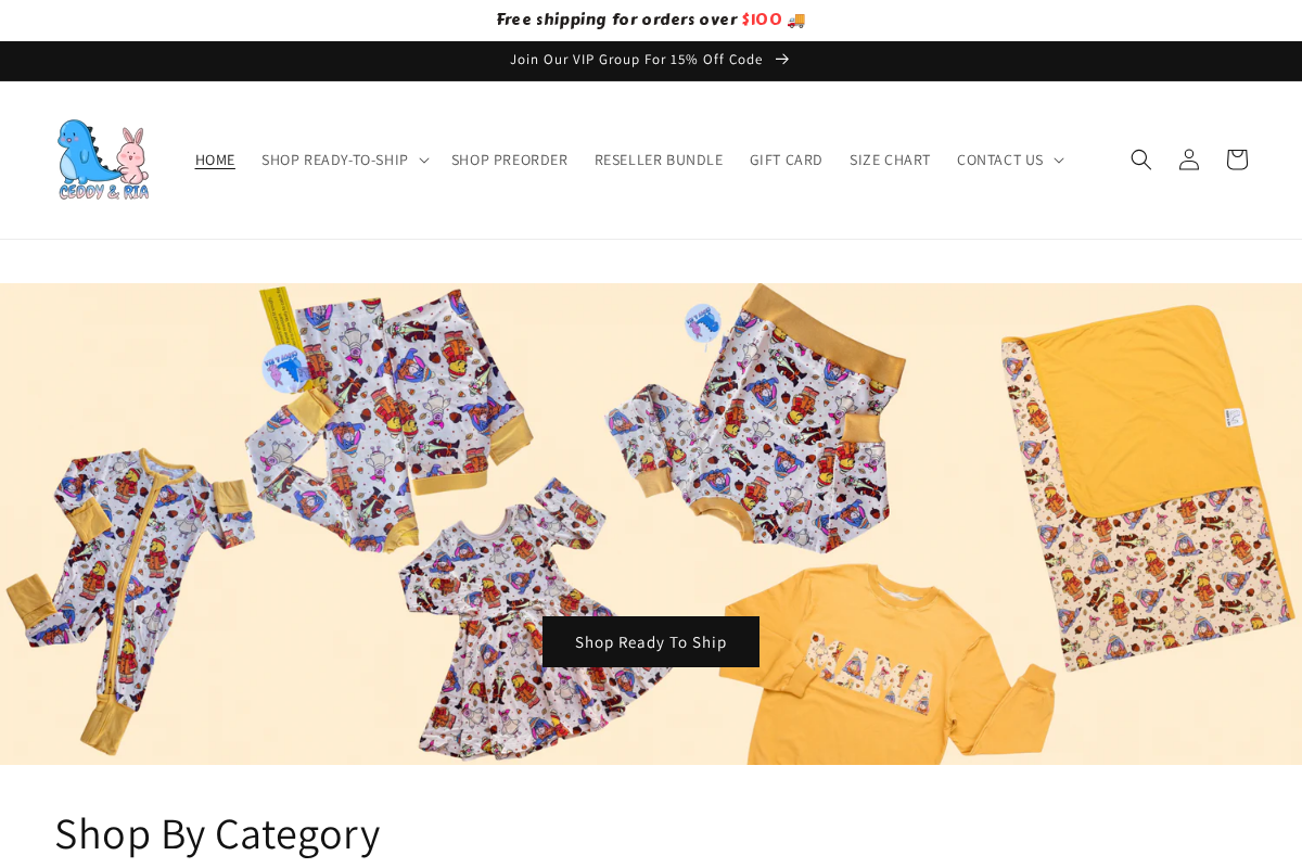 CEDDY & RIA homepage screenshot