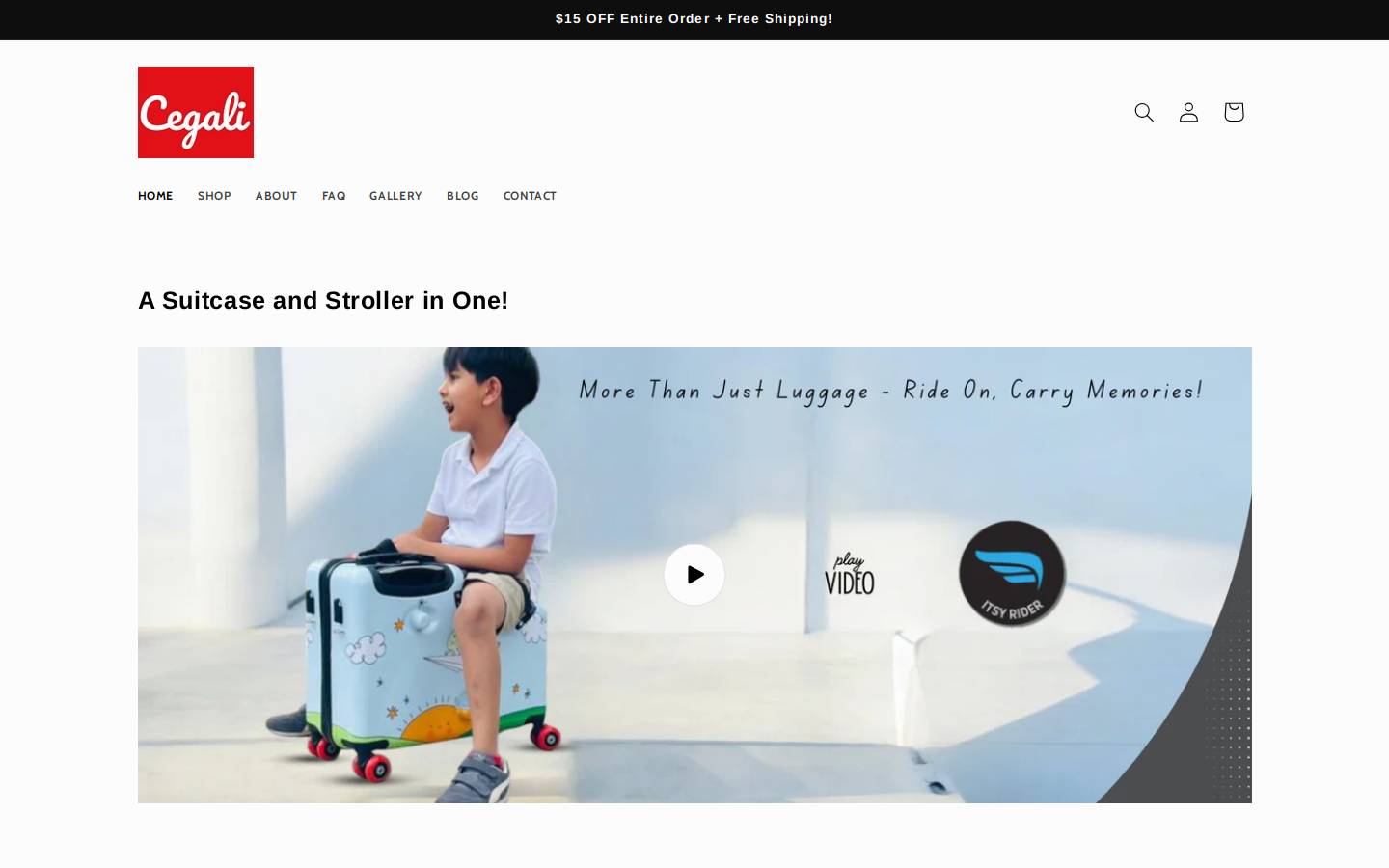 cegali.com homepage screenshot