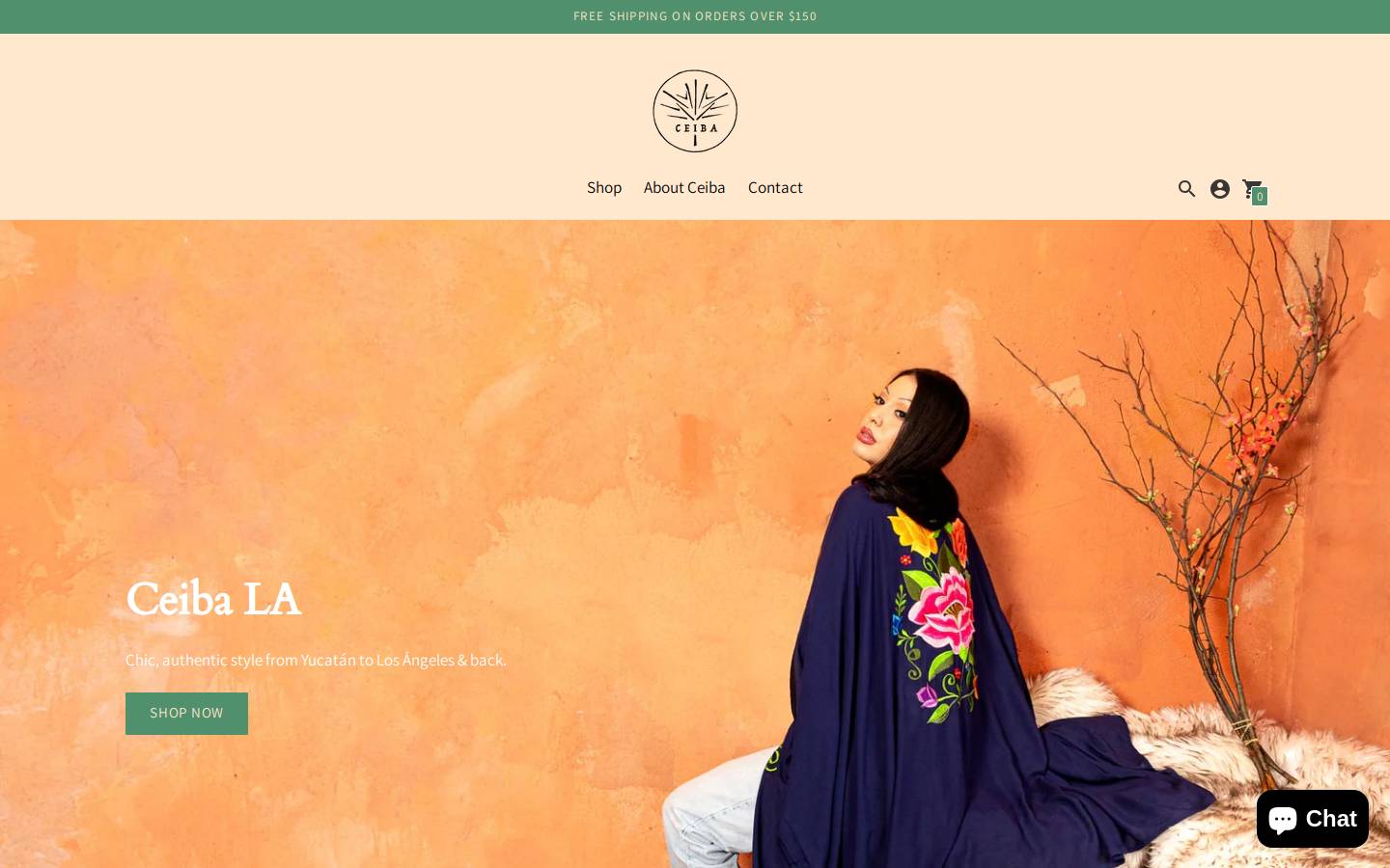 ceibala.com homepage screenshot