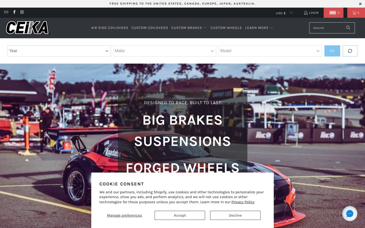 ceika-store.com homepage screenshot