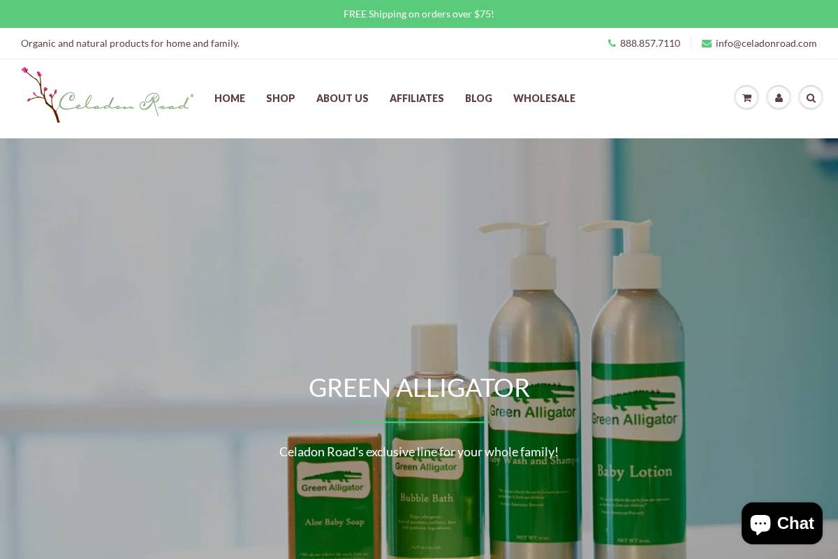 celadonroad.com homepage screenshot