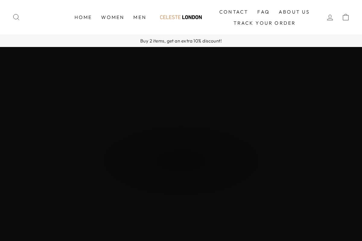 Celestelondonuk homepage screenshot