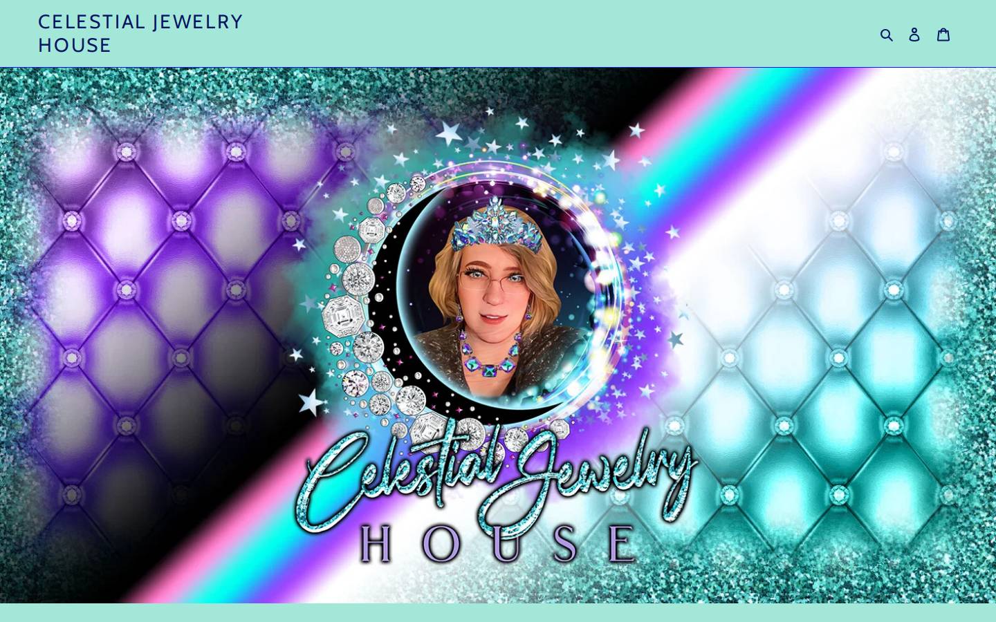 celestialjewelryhouse.com homepage screenshot