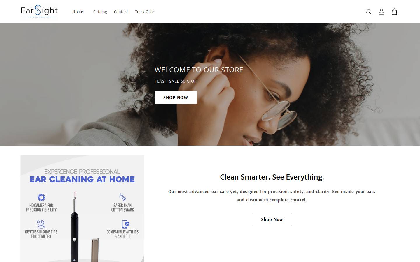 celestineshop.com homepage screenshot