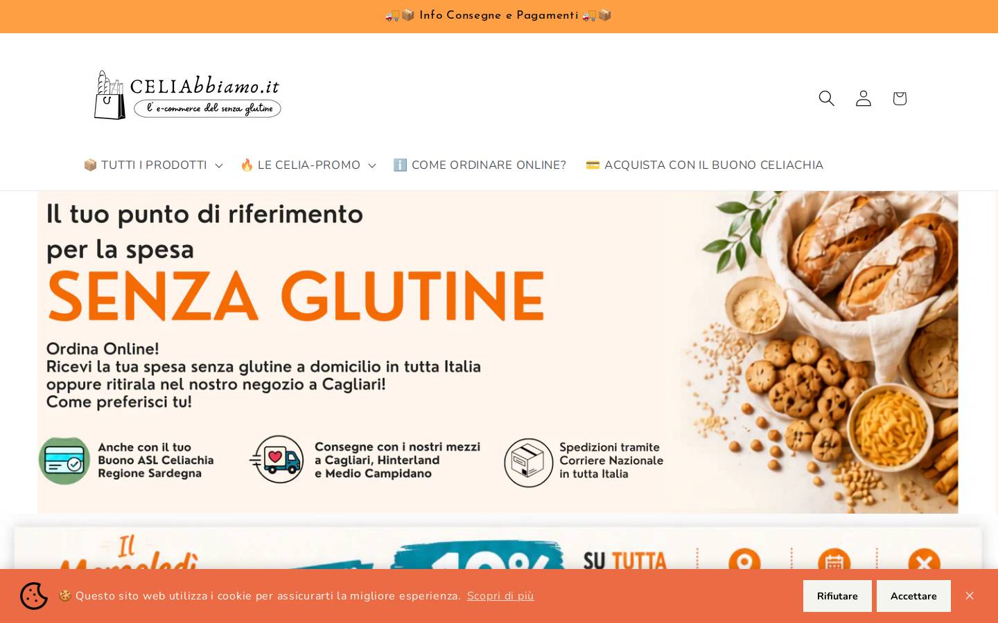 celiabbiamo.it homepage screenshot