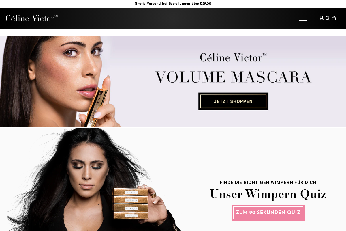 Celinevictor homepage screenshot