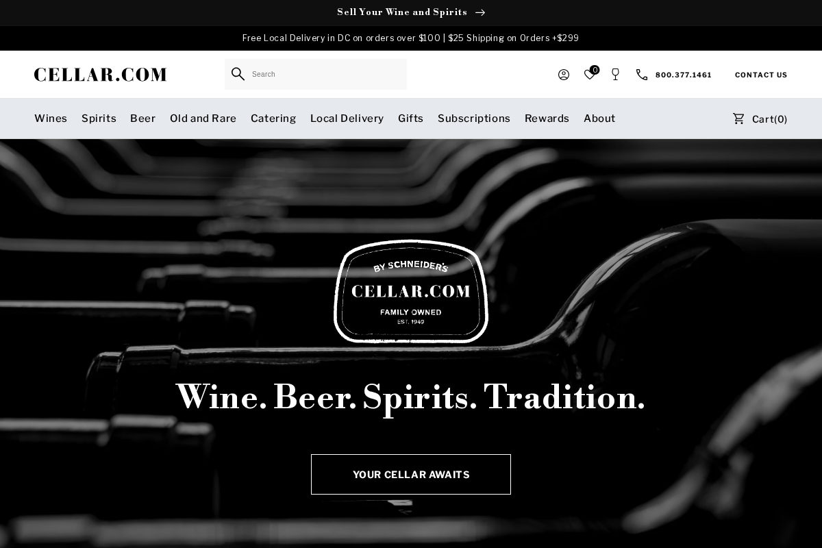Schneider’s Of Capitol Hill homepage screenshot