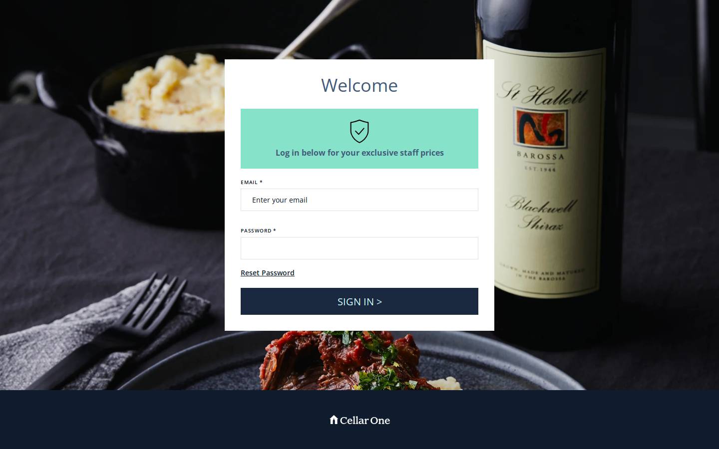 cellarone.com.au homepage screenshot