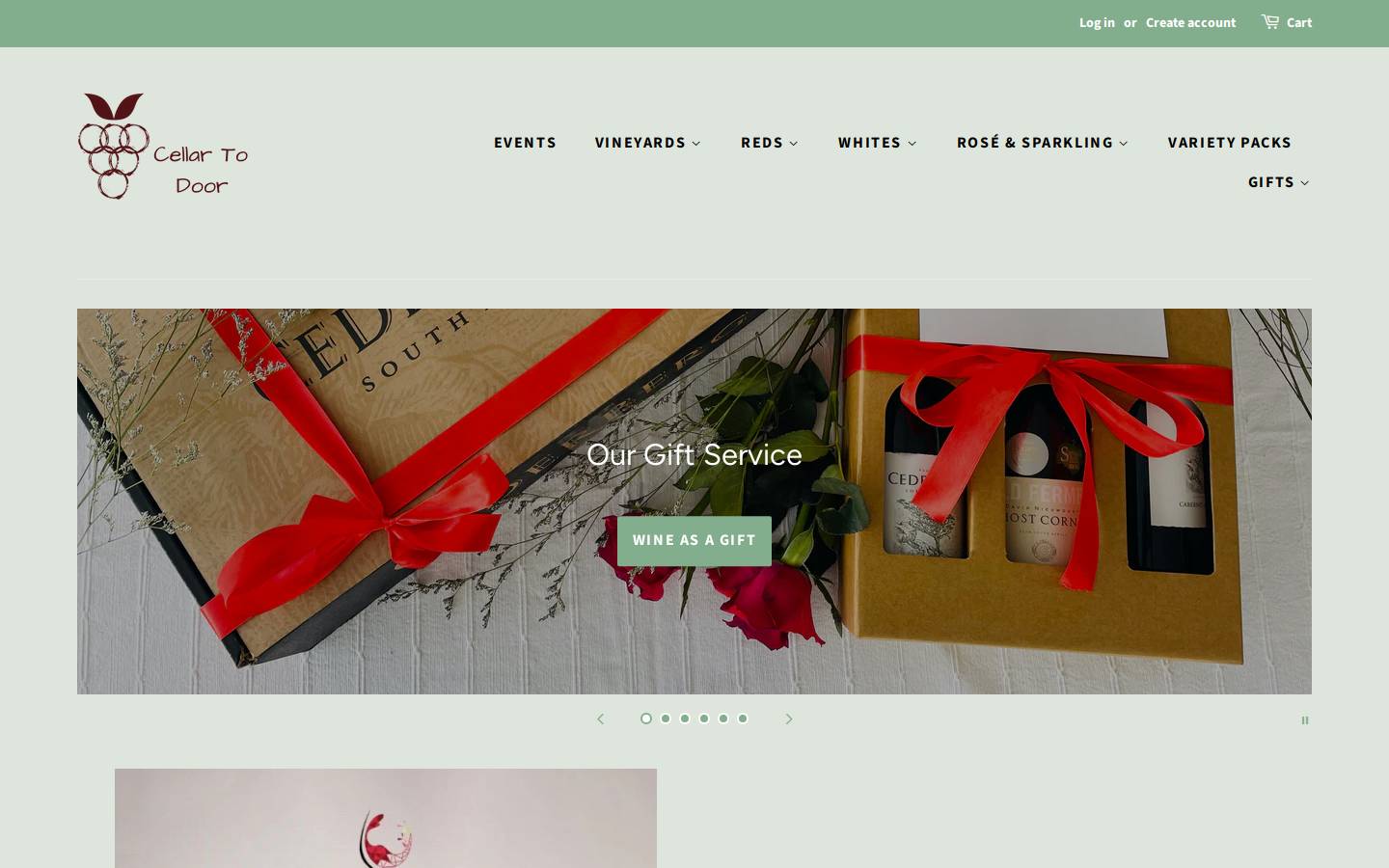 cellartodoor.com.hk homepage screenshot