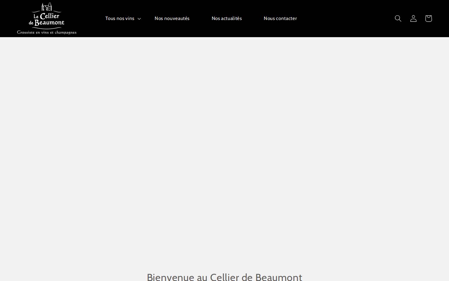 cellierdebeaumont.fr homepage screenshot