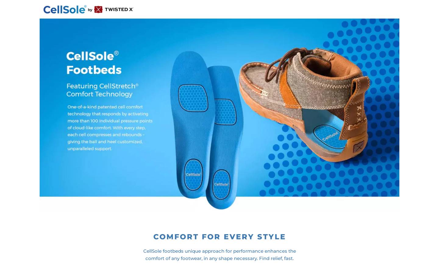 cellsole.com homepage screenshot