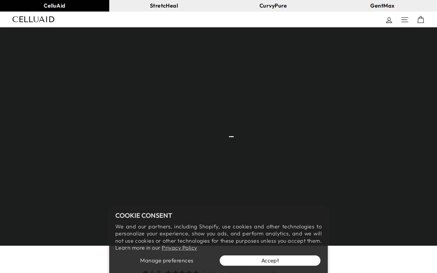 celluaid.com homepage screenshot