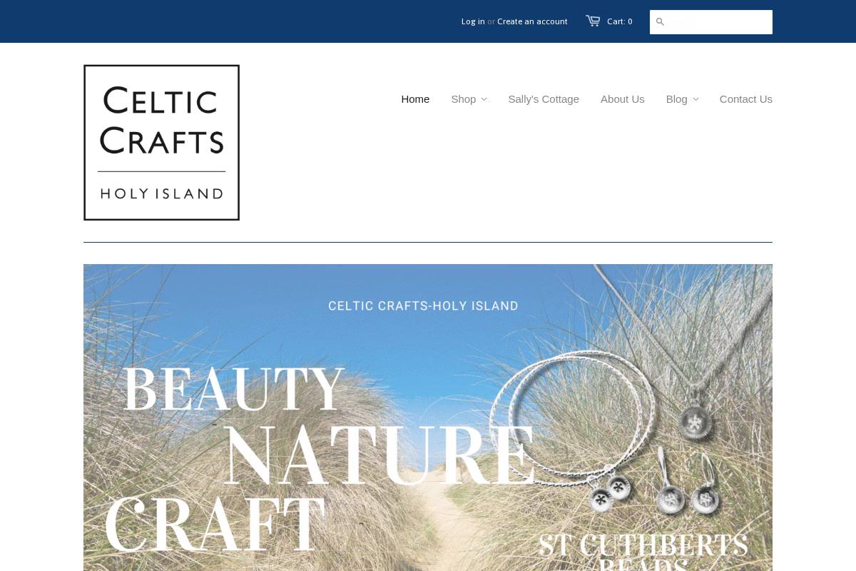 celticcrafts.info homepage screenshot