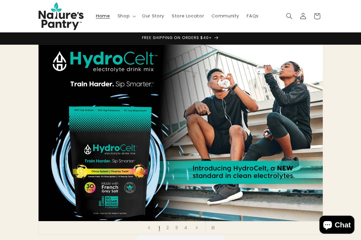 celtsalts.com homepage screenshot