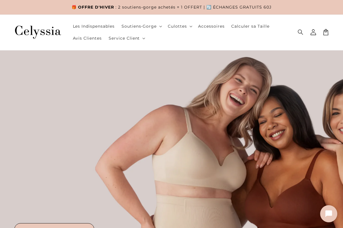 Celyssia homepage screenshot