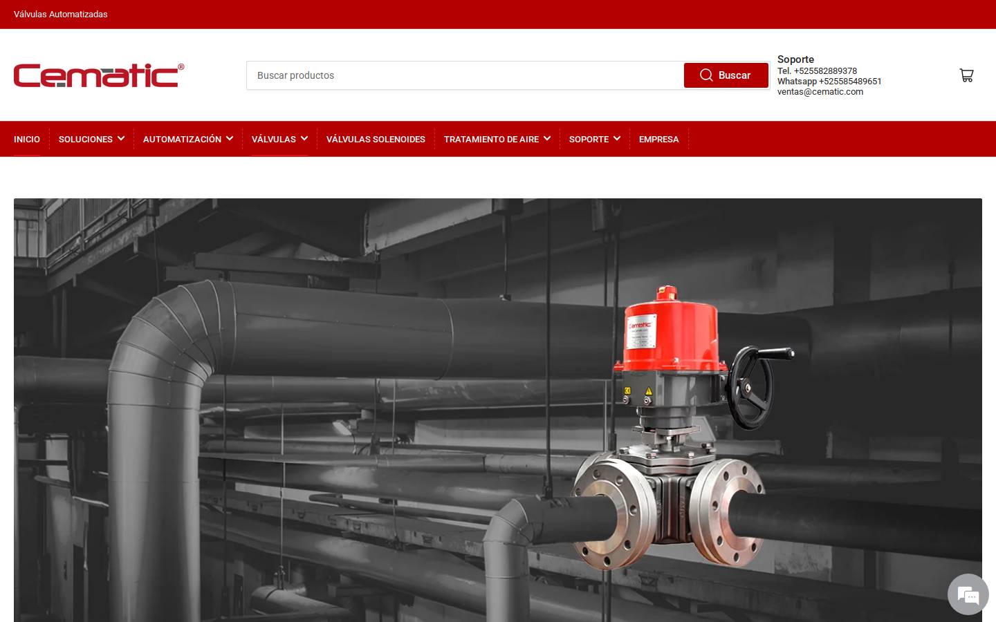 cematic.com.mx homepage screenshot