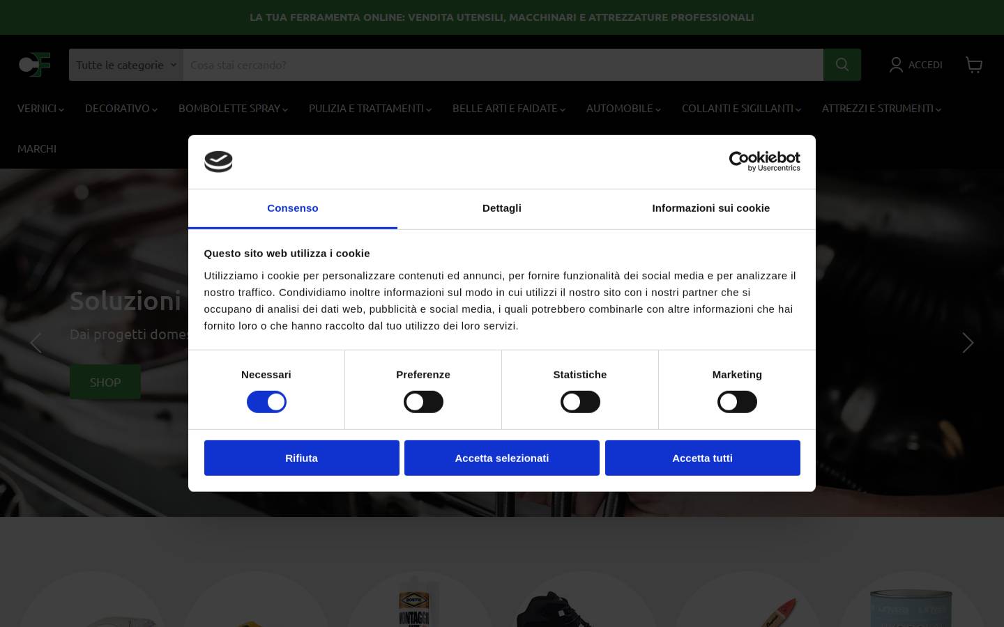 centerfer.com homepage screenshot
