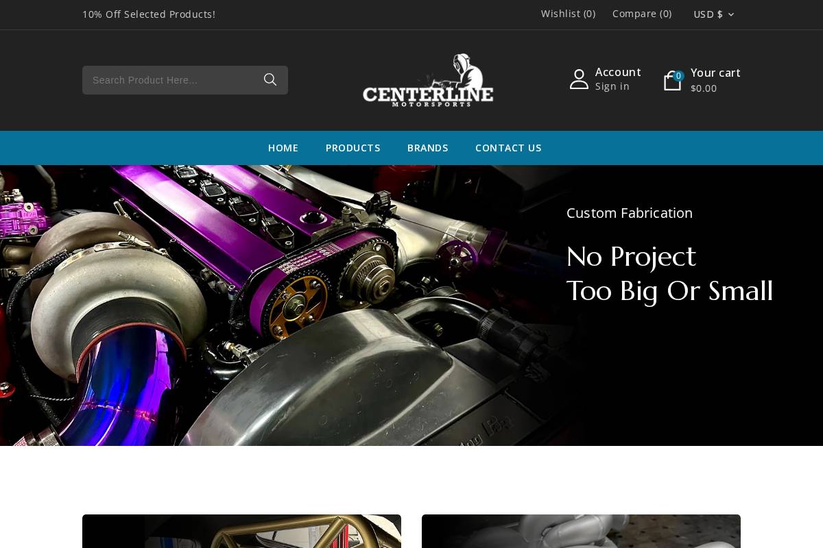 centerlinems.com homepage screenshot