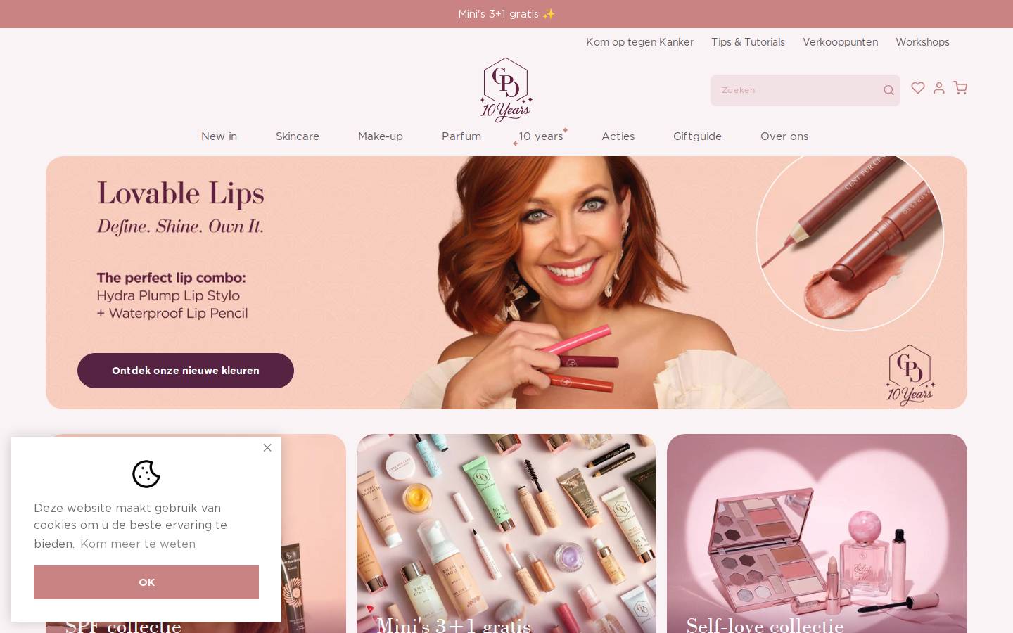 centpurcent.com homepage screenshot
