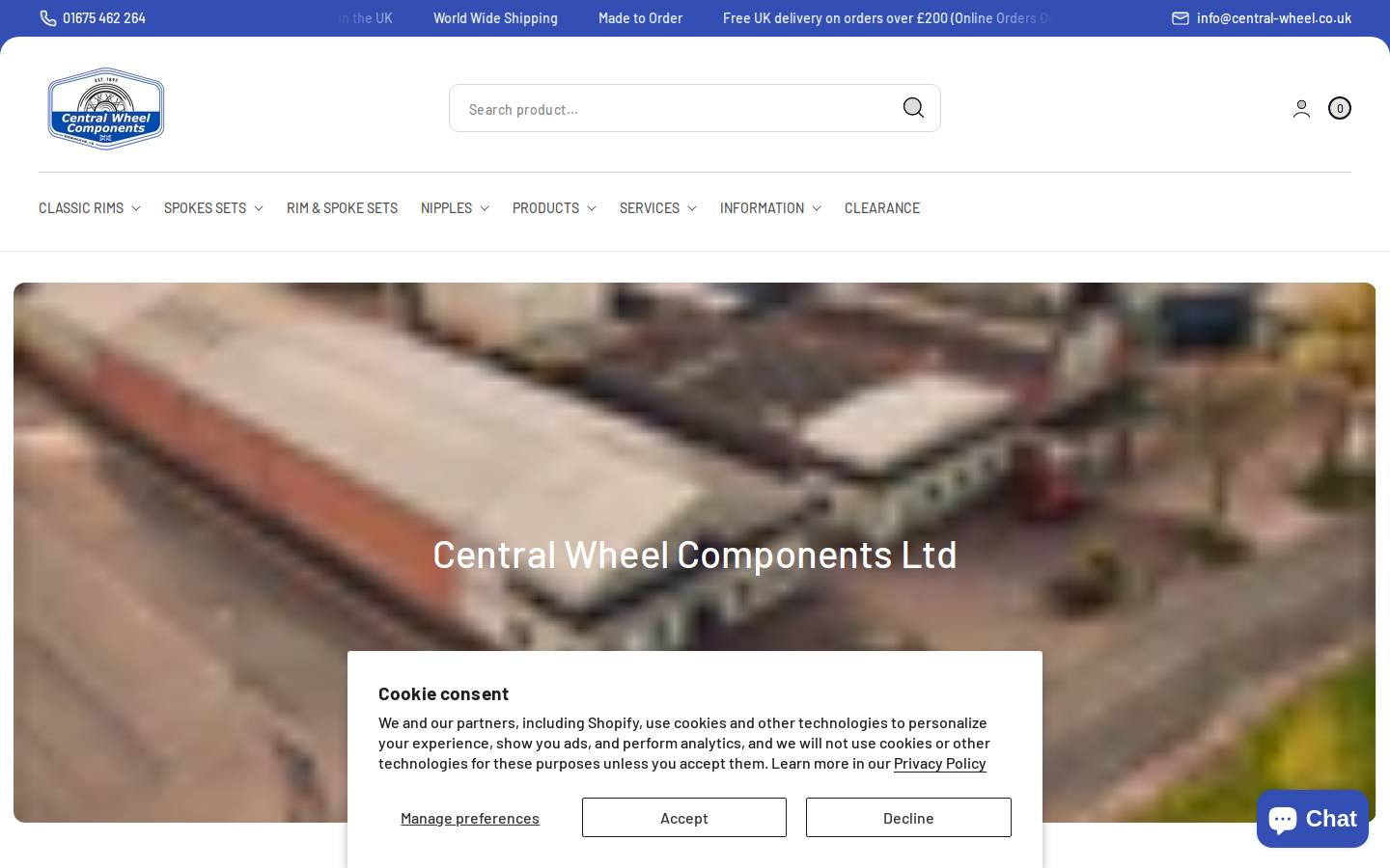Wheelhouse Tyres homepage screenshot