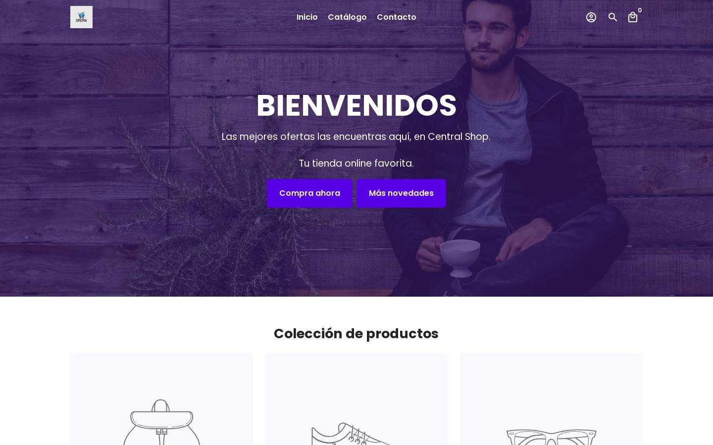 centralshopperu.com homepage screenshot