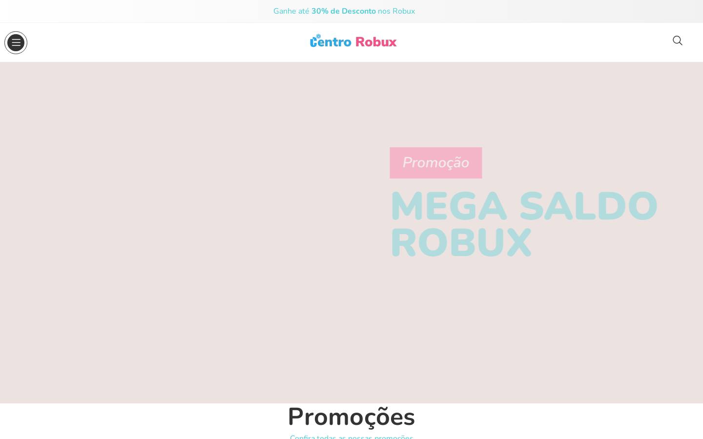centrorobux.com.br homepage screenshot