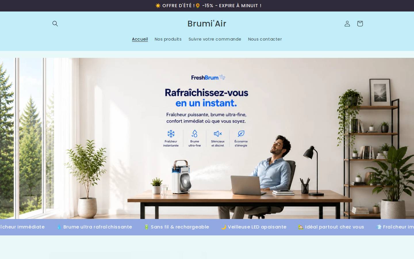 cervicure.fr homepage screenshot