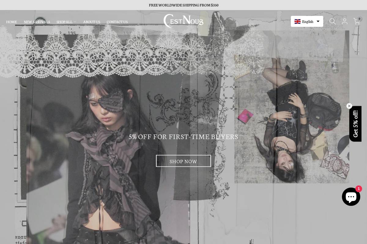cestnous.net homepage screenshot