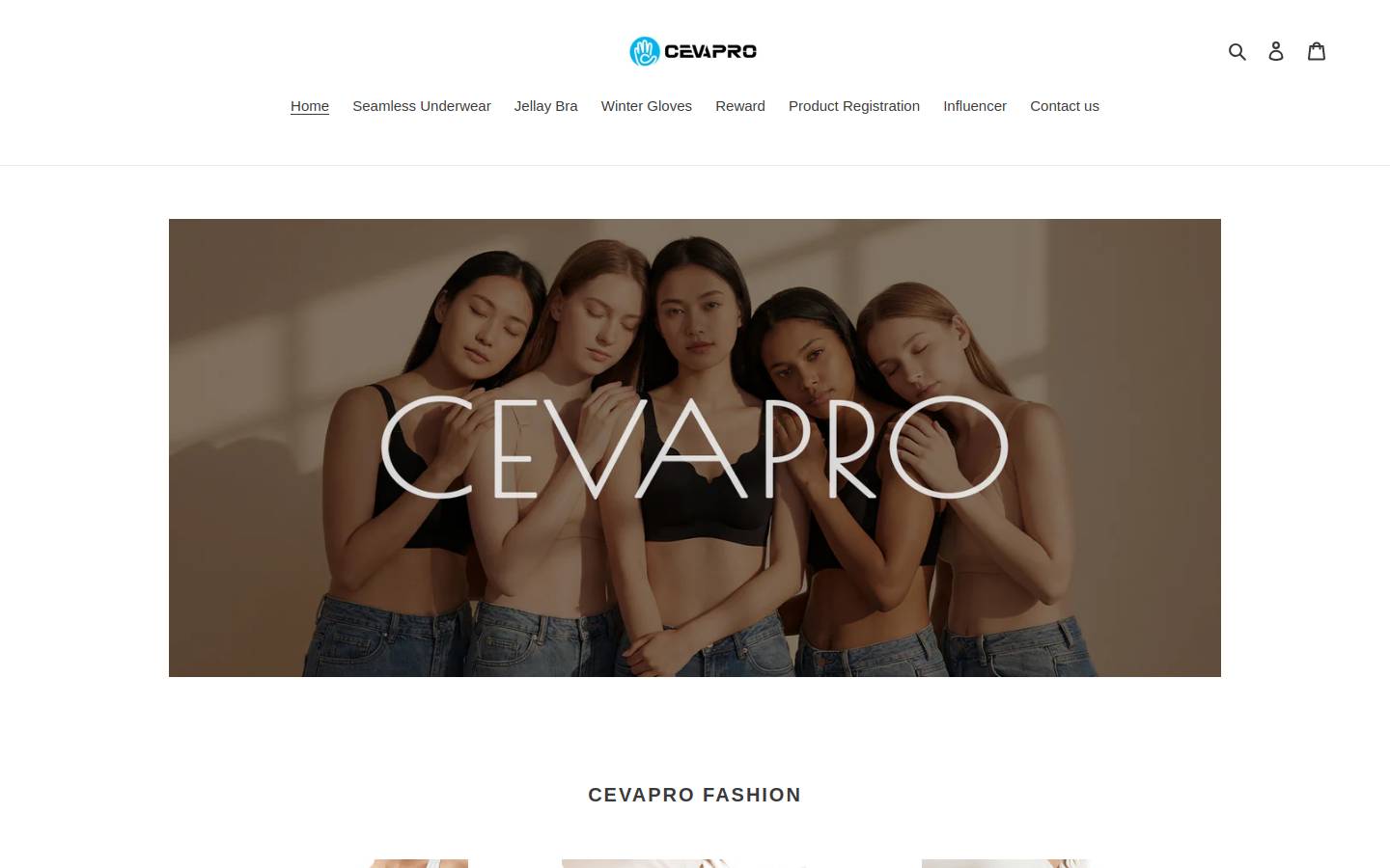 cevaprostore.com homepage screenshot