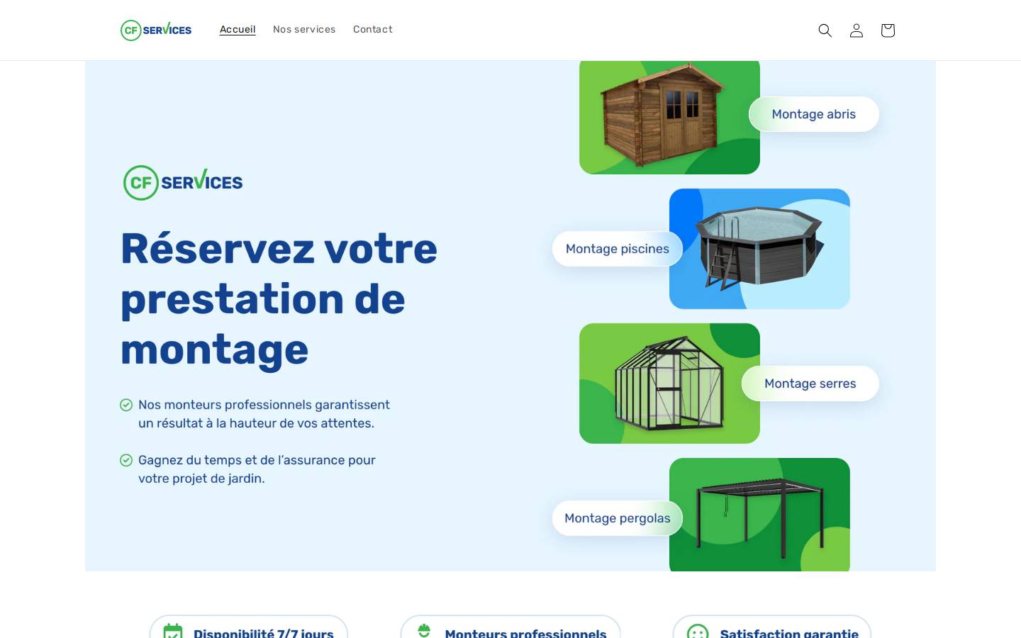 cf-services.pro homepage screenshot