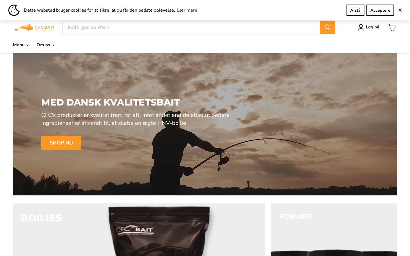 Cfcbait homepage screenshot