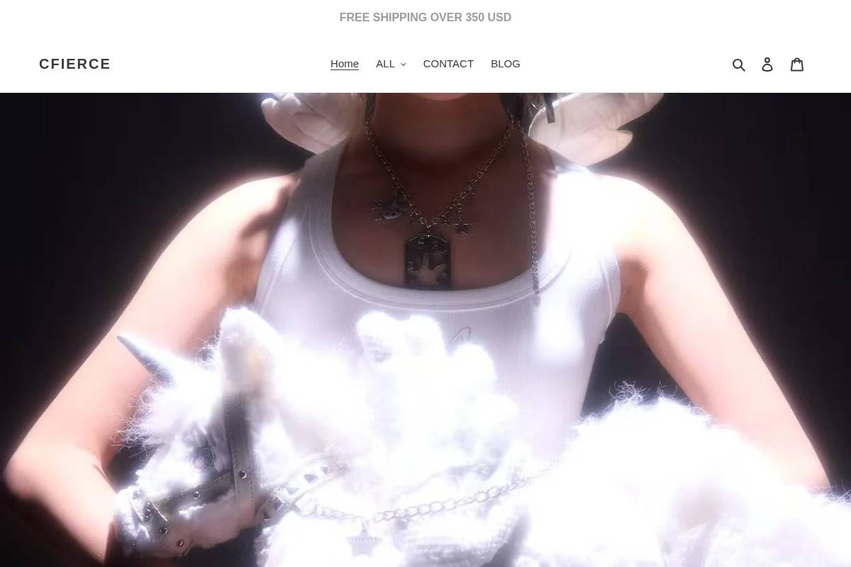 Cfierce homepage screenshot