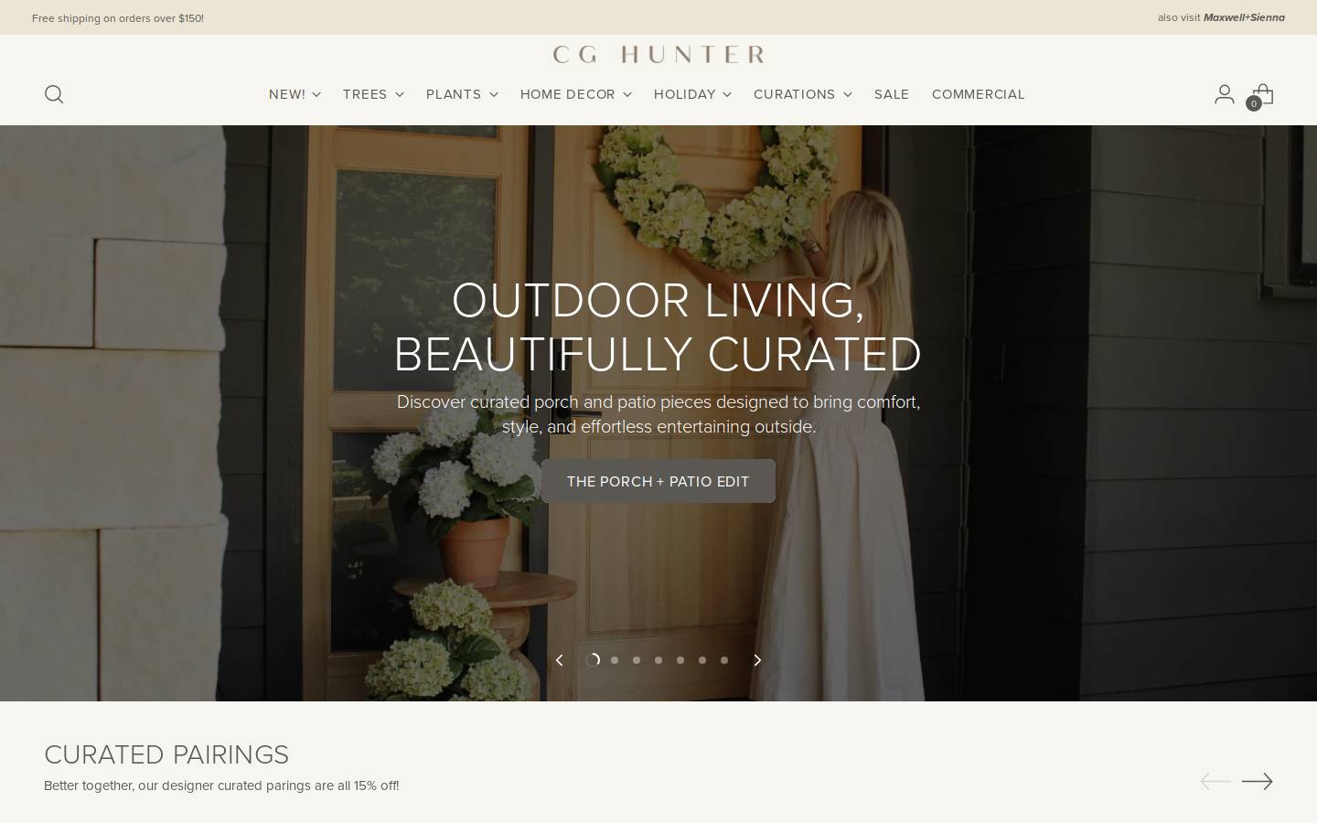 cghunter.com homepage screenshot