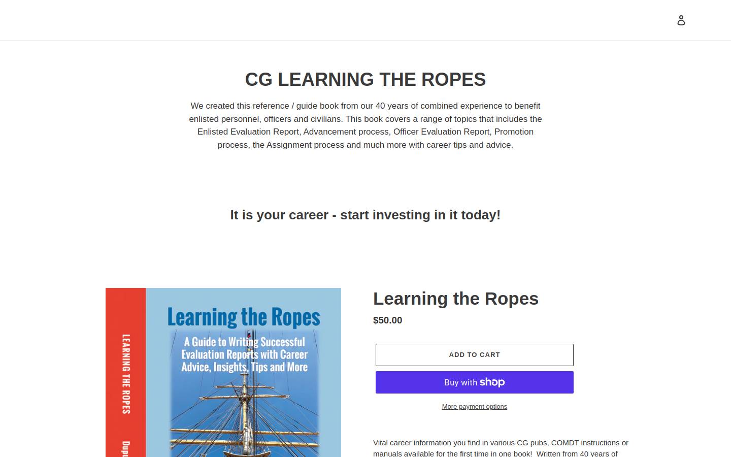 cglearningtheropesbook.com homepage screenshot