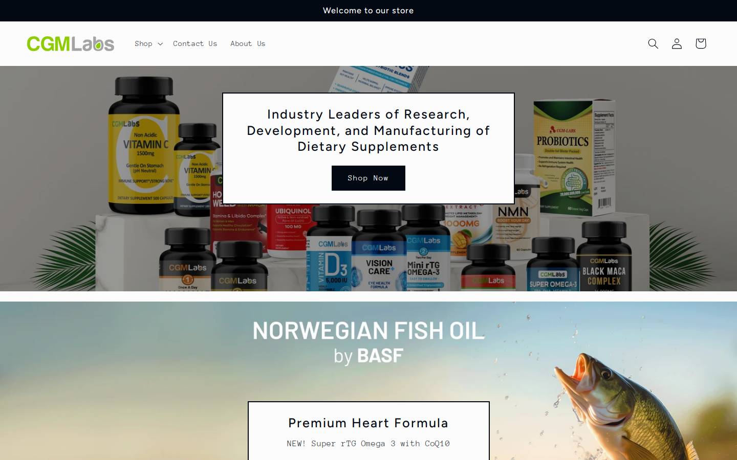 cgm-labs.com homepage screenshot