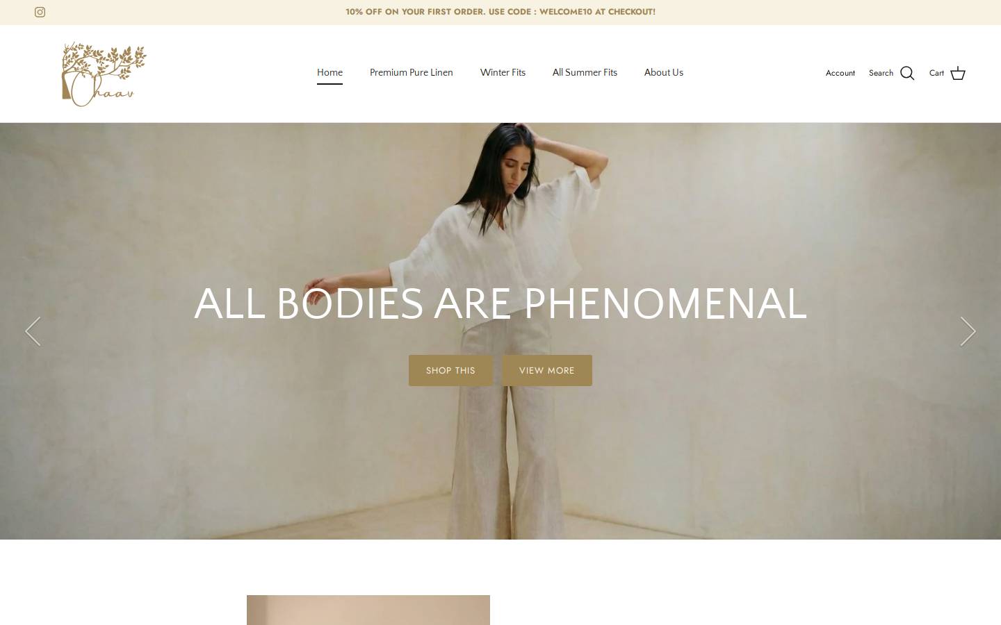 chaav.in homepage screenshot