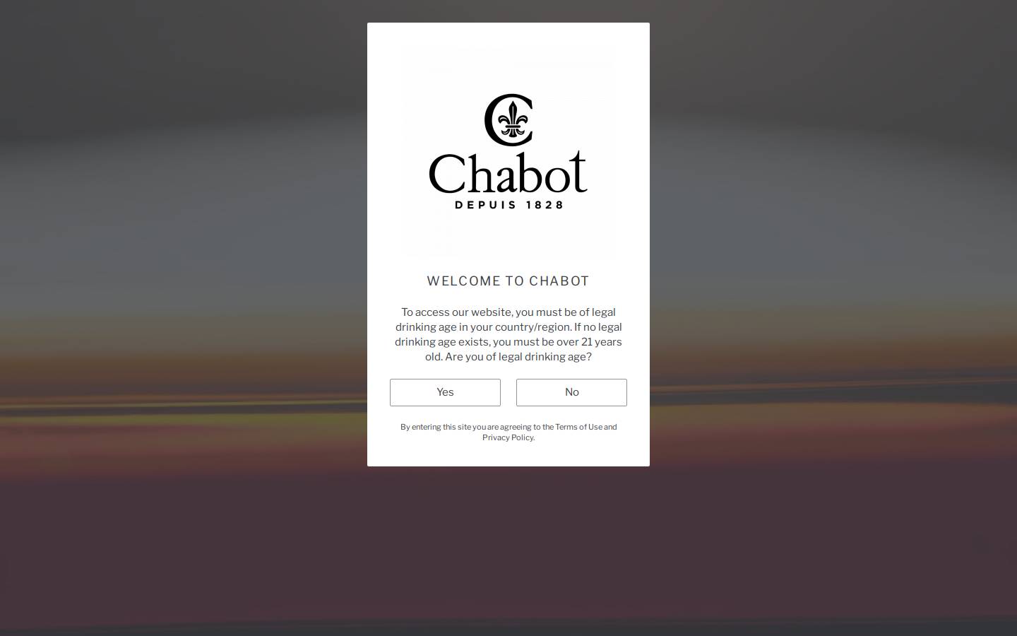 chabotarmagnac.com homepage screenshot